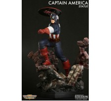 Marvel Statue Captain America Action 36 cm